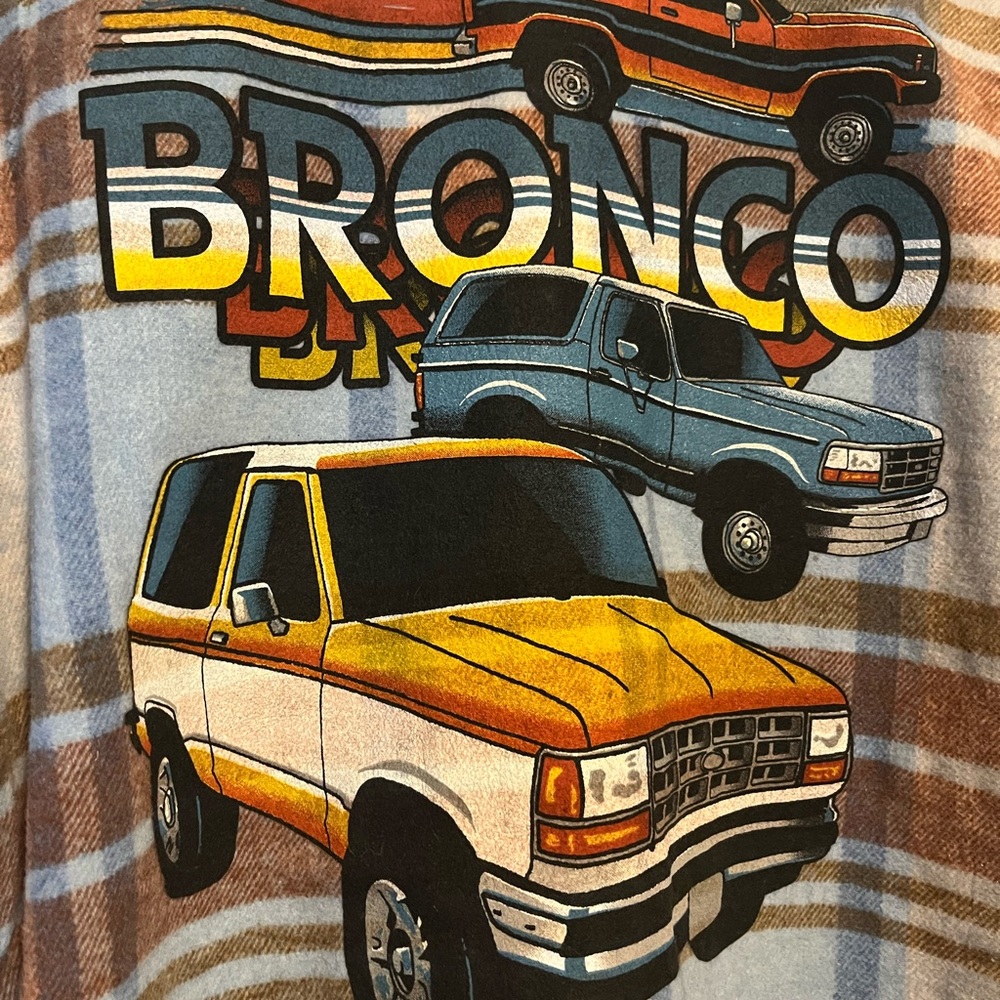 Ford Bronco flannel